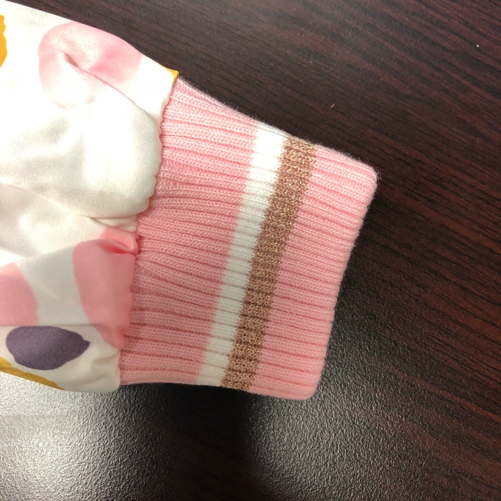 Kate Spade Little Girls Floral Bomber Jacket - Picture 2 of 5